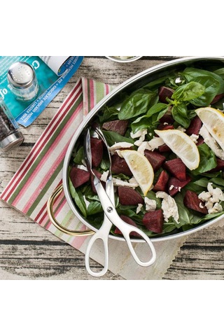 Homyl Mutfak Paslanmaz Çelik Pişirme Tong Kelepçe Gıda S Gümüş GÜmüş