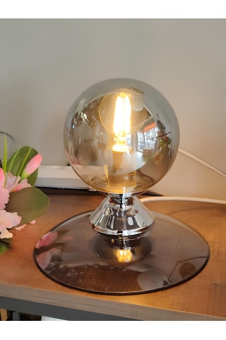 Shine Füme Masa Lambası