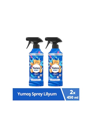 Yumoş Sprey Yıkaması Zor Eşyalar için Lilyum 2 x 450 ML