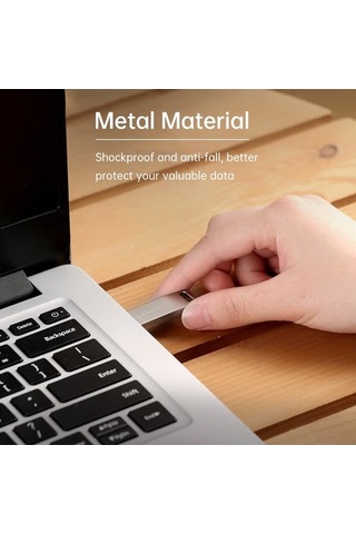 Novahub Yüksek Hızlı Usb3.1 64gb Metal Kasa Flash Bellek - Dayanıklı, Kompakt, Geniş Uyumluluk