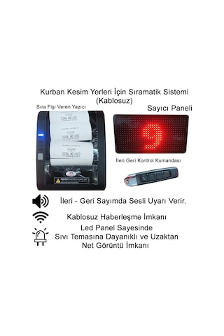 Sanec Kurban Kesim Yerleri İçin Sıramatik Sistemi 37779133
