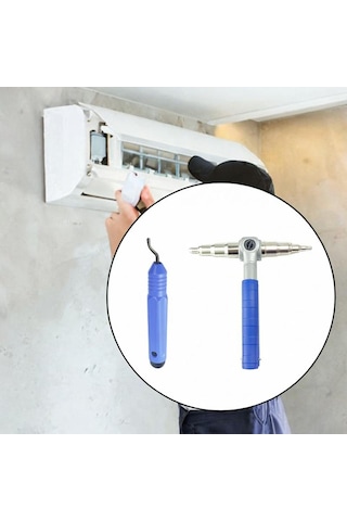 Suntek Bakır Boru Genişletme Onarım Aracı Çok İşlevli Soğutma Çapak Alma Aleti 14.7cm