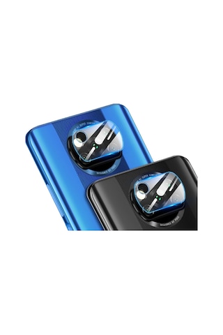 Xiaomi Poco X3 Zore Nano Kamera Camı Renksiz