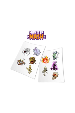 Holotoyz Sticker Monster Mash Ar Uyumlu Etiket
