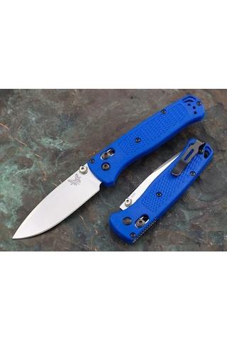 Benchmade Bugout Cep Kamp Çakısı Mavi Mavi