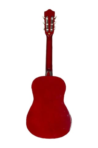 Klasik Gitar Yarım Boy 2/4 (1/2) Kırmızı Sap Ayarlı