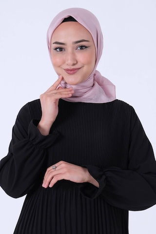 Harem Scarf Brisa Vual Eşarp Koyu Pudra