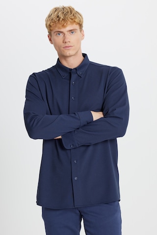AC&Co / Altınyıldız Classics Erkek Lacı Pamuklu Tailored Slim Fit Dar Kesim Düğmeli Yaka Örme Gömlek Lacı