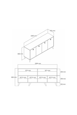 Mezza Elite Modern Konsol 1612