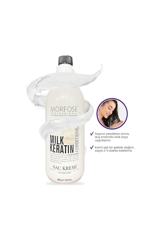 Morfose Milk Keratin Saç Bakım Kremi 1 L