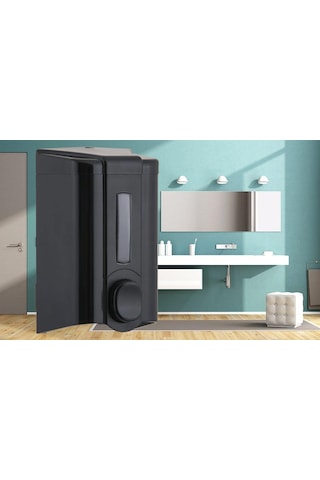 Vialli S2b Sıvı Sabun Dispenseri Aparatı Siyah 500 Ml