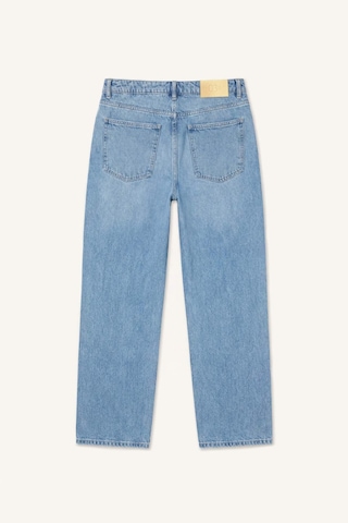 Defacto %100 Pamuk Baggy Fıt Geniş Paça Jean Açık Mavi Pantolon E8421ax26aunm39 Mavi-nm39