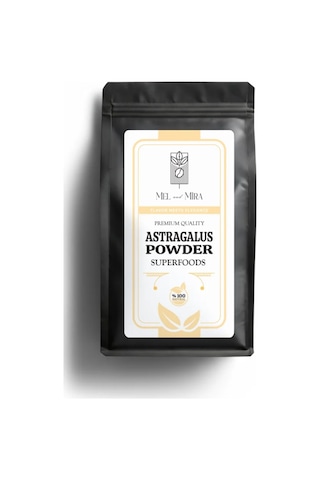 Organik Çin Geveni Kökü Tozu 50g - Premium Astragalus Root Powder, Organik Vegan Katkısız