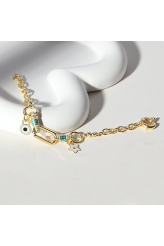 Shine Bileklik 718545 Gold Gümüş