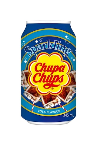 Chupa Chups Sparkling Cola Flavour - Kola Aromalı Gazlı İçecek 345 Ml