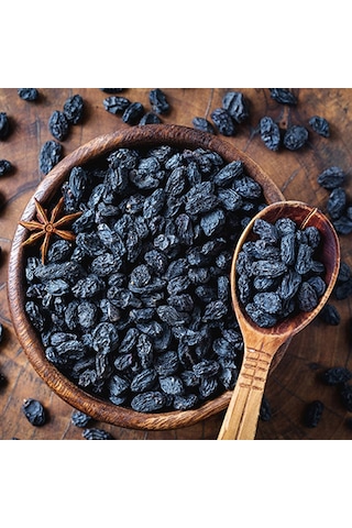 Fıstık Sepetim Çekirdekli Kuru Siyah Üzüm 1 KG