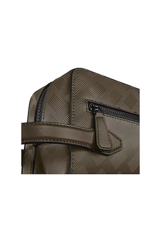 Montblanc Extreme Deri El Çantası 221608 Haki