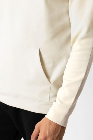 Back And Bond Bej Regular Fit Pamuklu Kapüşonlu Sweatshirt