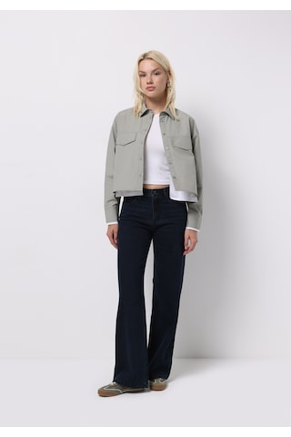 Colins Regular Fit Yüksek Bel Geniş Paça Kadın Koyu İndigo Jean Pantolon Cl1076564 Q1.v1 Dn01858 Denim