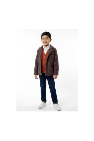 Xo Kids Erkek Çocuk 4lu Alt Üst Takım 6-9 Yaş 13220 Kahverengi