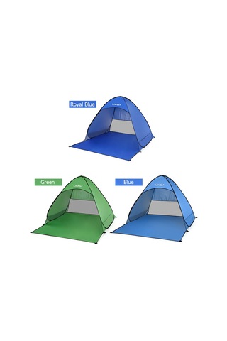 Lixada Otomatik Anında Açılır Plaj Çadırı Hafif Dış Mavi