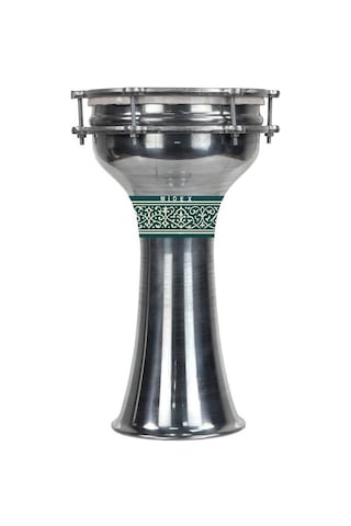 Midex Dbk-04 Yetişkinler İçin 4 Numara Büyük Boy Alüminyum Darbuka 38 X 20 Cm