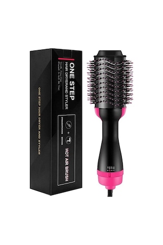 Venturemart Kızlar / Kadın Için Hızlı Saç 3ü 1 Arada Düzleştirici Kurutucu Tarak Fırçası Saç Düzleşt