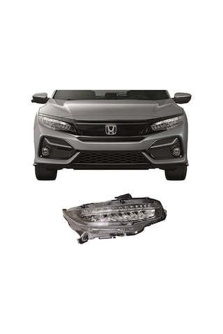 Ns Honda Civic Ön Sağ Far Ledli Sedan Hatcback 2016-2021