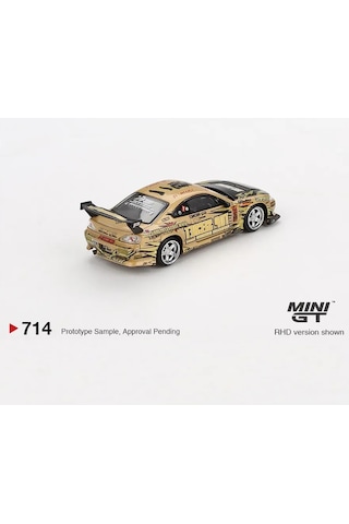 Mını Cars Mını Gt 1:64 Nissan Silvia S15 Top Secret Blister Ambalaj, Metal 471189100 Altın Rengi