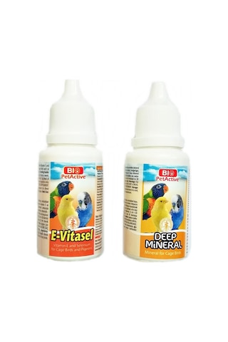 Üreme Yumurta  E Vitamin Mineral Kuş Vitamini 2 Li Set
