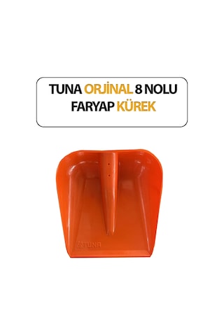 Kürek Çok Amaçlı Plastik Faryap Kürek No:8 Sapsız Orjinal
