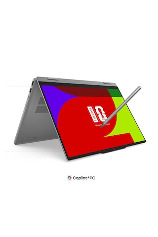 Lenovo IdeaPad 5 2 İn 1 14AGP11 83UH004BTR Ryzen AI 7 445 32 GB 1 TB SSD 14" Free Dos Dizüstü Bilgisayar