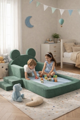 Yatella Pofidik 3'ü 1arada Oyun & Yatak 70 X 130 CM Mavi