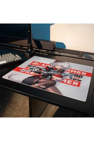 Dream Gamer Aim Stormer Float Glass Mousepad - Control Yüzey Hypothermia-450 X 400 Mm