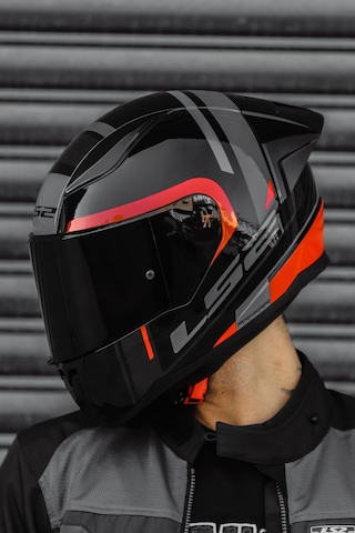 Rapıd 2 Race Chos Siyah Kırmızı Kask Siyah