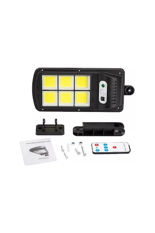 Powermaster W756-6 Hareket Sensörlü Uzaktan Kumandalı 6Cob Ledli