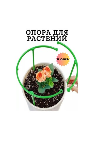 Catalea Family 4 Katmanlı Yuvarlak Bitki Desteği 221286677