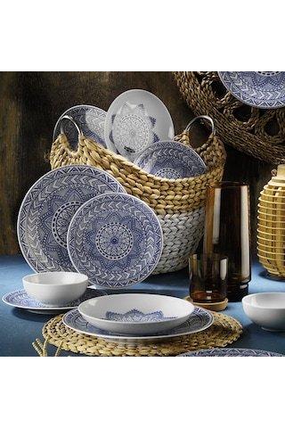 Kütahya Porselen Nano Zeugma 24 Parça Yemek Seti Dg299