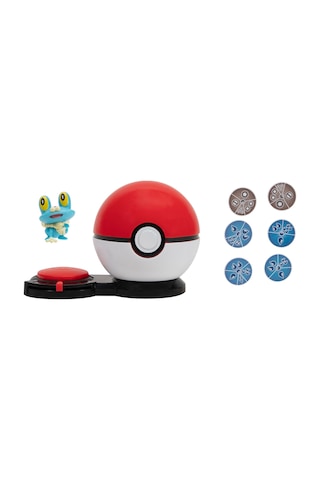 Pokemon Sürpriz Atak Oyun Seti - Froakie Ve Poke Ball