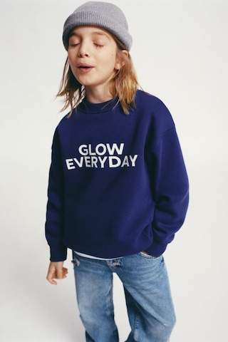 Zara Slogan Baskılı T-Shırt Çok Renkli