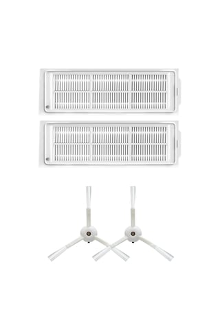 Xiaomi Mop 2 Pro Beyaz MJST1SHW Filtre ve Yan Fırça-4 Parça