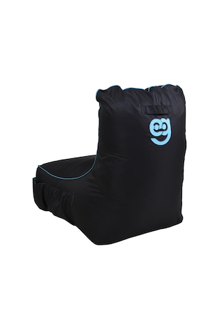 Rudu Dev Xxl Puf Oyuncu Koltuğu Lüks Puf Armut Mavi