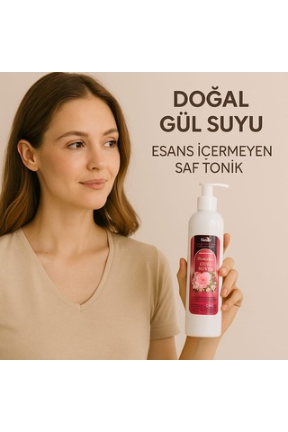 Garlex Nemlendirici ve Canlandırıcı Doğal Gül Suyu 250 ML