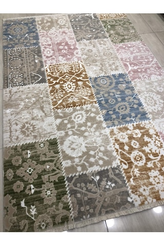 Kaşmir Halı Armina 160X235 Ae 0359 Patchwork Pudra Vizon 4 M2 Hal