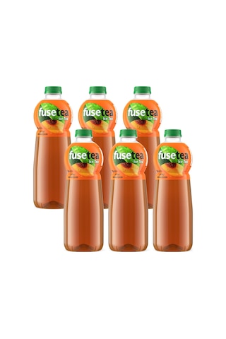 Fuse Tea Şeftali Aromalı Soğuk Çay 1500 Ml X 6 Adet