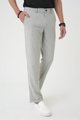 Efor Comfort Fit Beli Lastikli Gri Jogger Pantolon P 1183 Gri