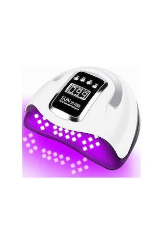 Skycity 57 Led 360w Uv Cila Lambası, 4 Zamanlayıcı, Hareket Sensörü Ve Hafıza Fonksiyonu İle Tüm Jeller İçin Ev Ve Salonu Uyumlu Kurutucu