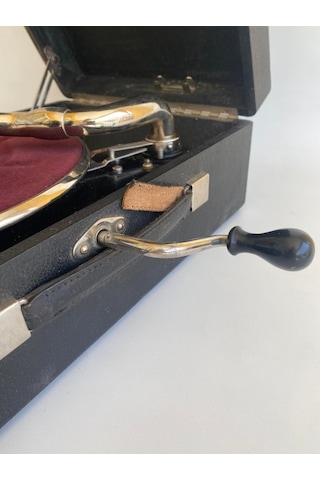 Parlophone Antika Çanta Gramofon 078