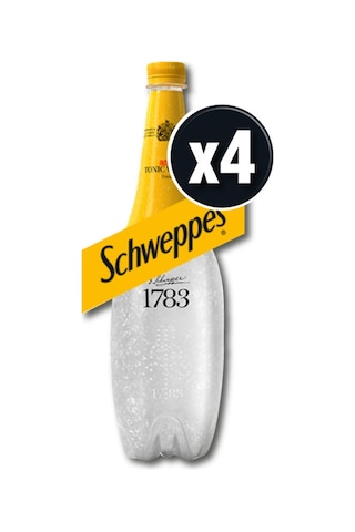 Schweppes Tonik Pet 4 x 1 L