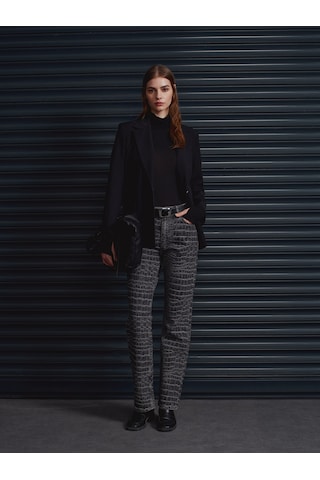 Dilvin 72095 %100 Pamuk Straight Jean-antrasit Antrasit